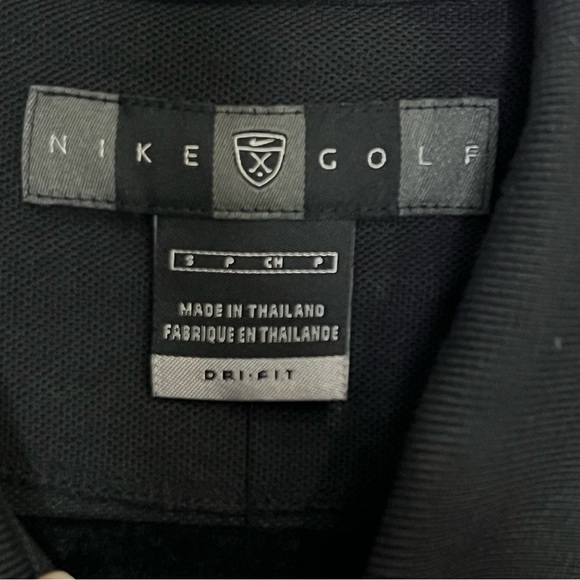 NWT - Nike Men’s black polo shirt - Size Small - Picture 5 of 7